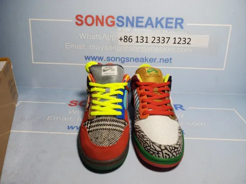 Songsneakers QC display for Nike Dunk Low 