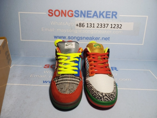 Songsneakers QC display for Nike Dunk Low 