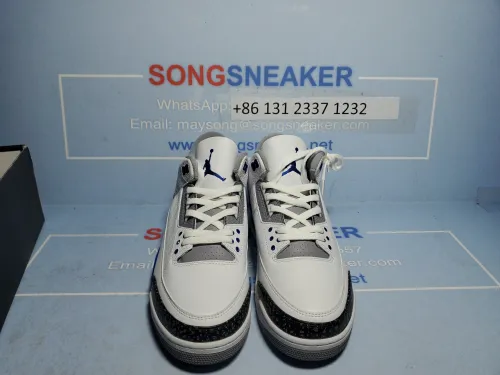 Songsneakers QC display for Air Jordan 3 Retro Racer Blue CT8532-145