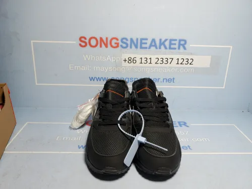 Songsneakers QC display for  Nike Air Max 90 OFF-WHITE Black AA7293-001