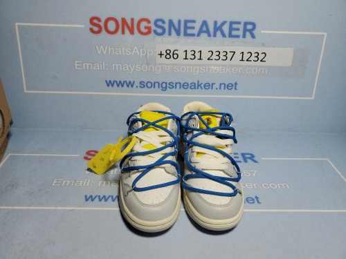 Songsneakers QC display for Og Tony Nike Dunk SB X OFF WHITE Low The 50 NO.10 DM1602-112