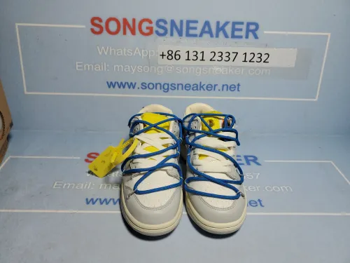Songsneakers QC display for Og Tony Nike Dunk SB X OFF WHITE Low The 50 NO.10 DM1602-112