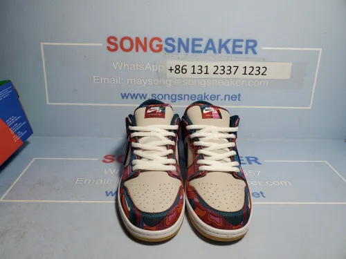 Songsneakers QC display for Nike SB Dunk Low Pro Parra Abstract Art (2021) DH7695-600