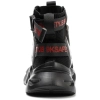 SHOPIFO Safety Boots Fashion 7719 Black Red