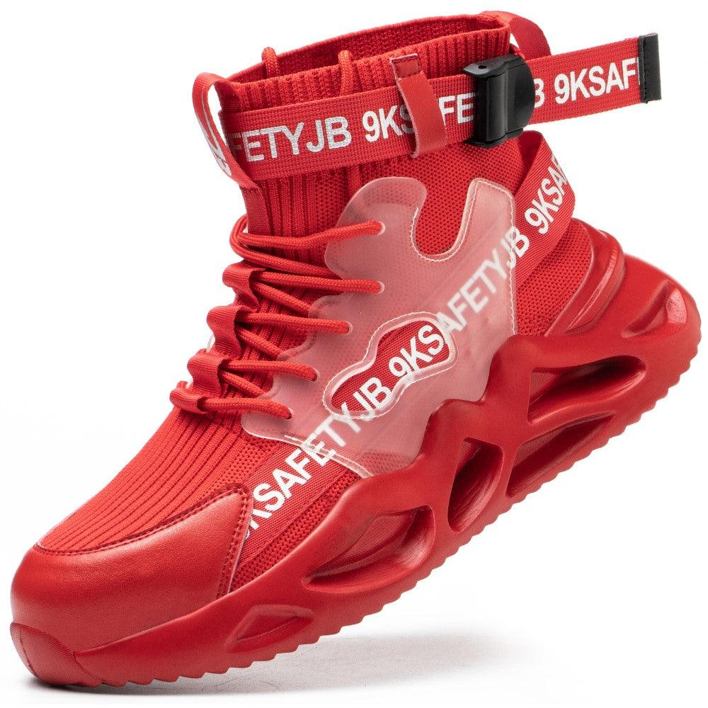 SHOPIFO Safety Boots Fashion 7719 Red