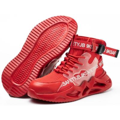 SHOPIFO Safety Boots Fashion 7719 Red
