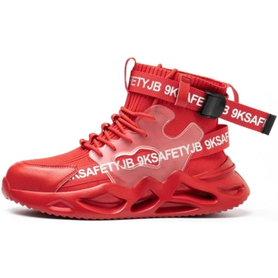 SHOPIFO Safety Boots Fashion 7719 Red