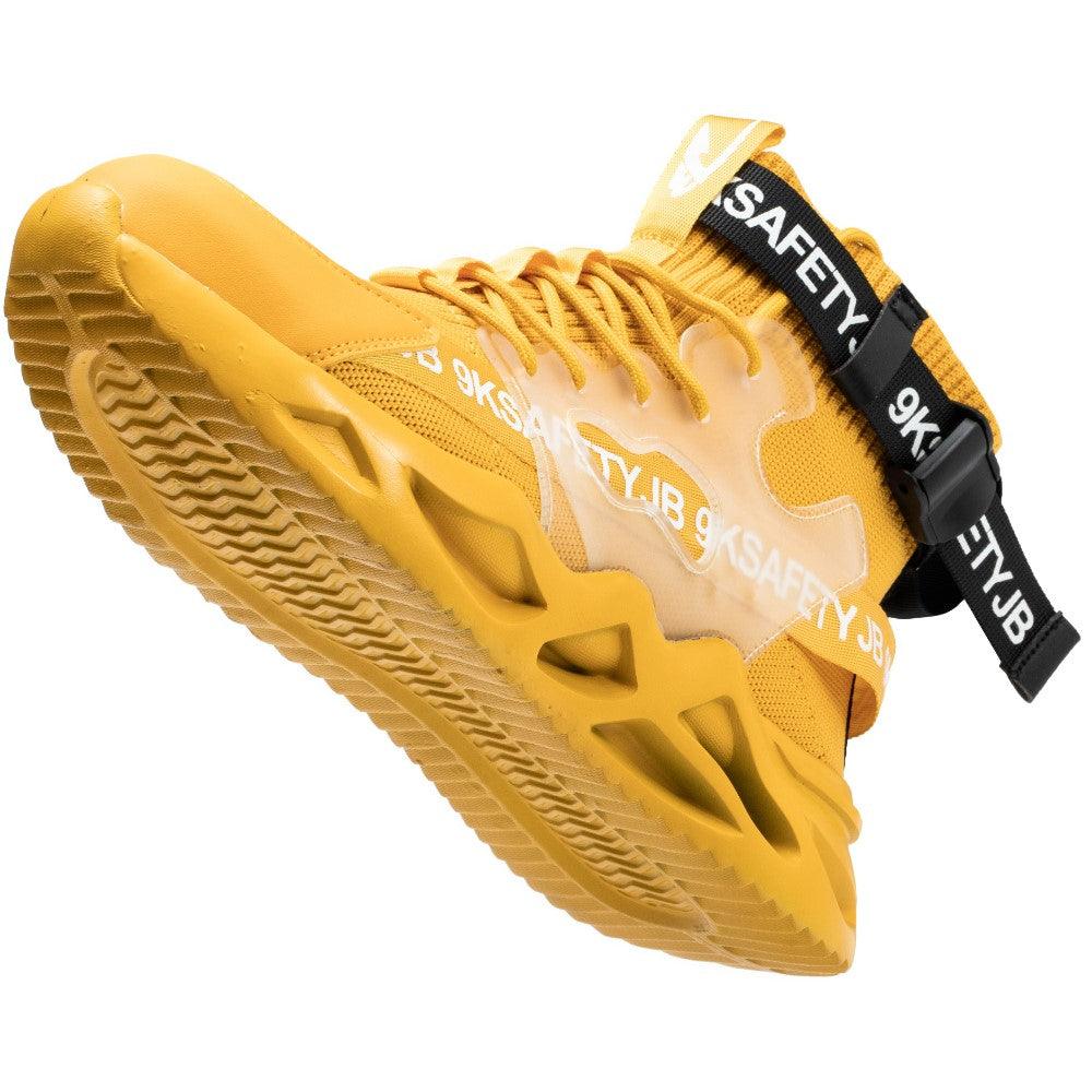 SHOPIFO Safety Boots Fashion 7719 Yellow