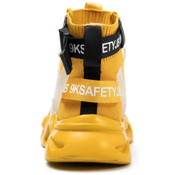 SHOPIFO Safety Boots Fashion 7719 Yellow