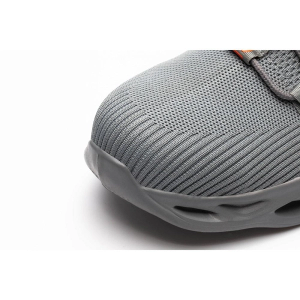 SHOPIFO Steel Toed Boots 779 Gray