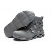 SHOPIFO Steel Toed Boots 779 Gray