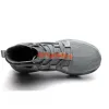 SHOPIFO Steel Toed Boots 779 Gray