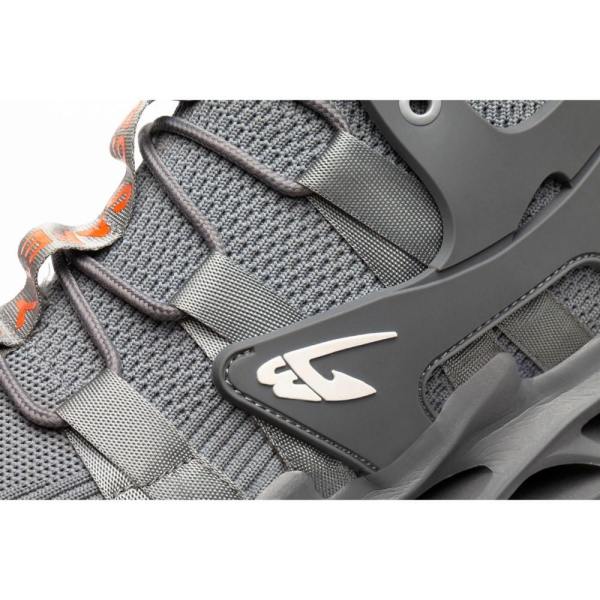 SHOPIFO Steel Toed Boots 779 Gray