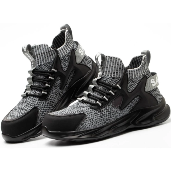 SHOPIFO Shield Safety Shoes 712 Gray
