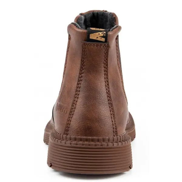 SHOPIFO Zeal Worker Boots 815 Brown