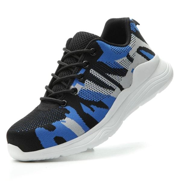 SHOPIFO E Safety Shoes 526 Blue