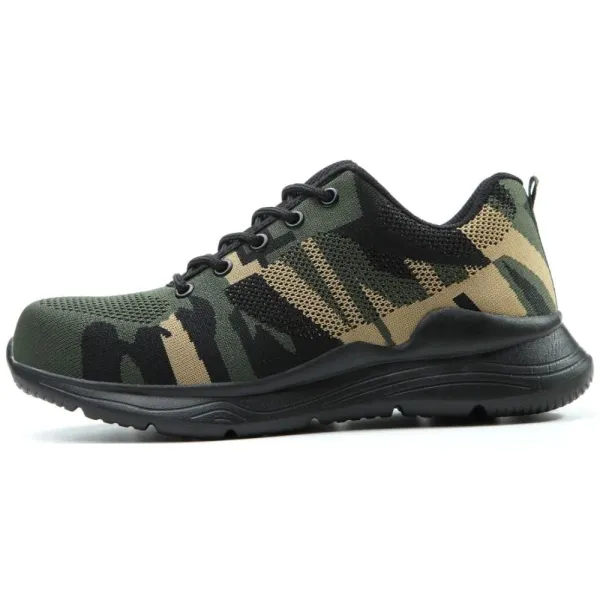 SHOPIFO E Safety Shoes 526 Green
