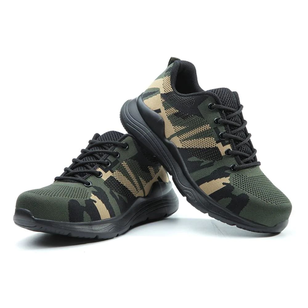 SHOPIFO E Safety Shoes 526 Green