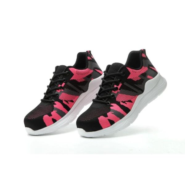 SHOPIFO E Safety Shoes 526 Pink