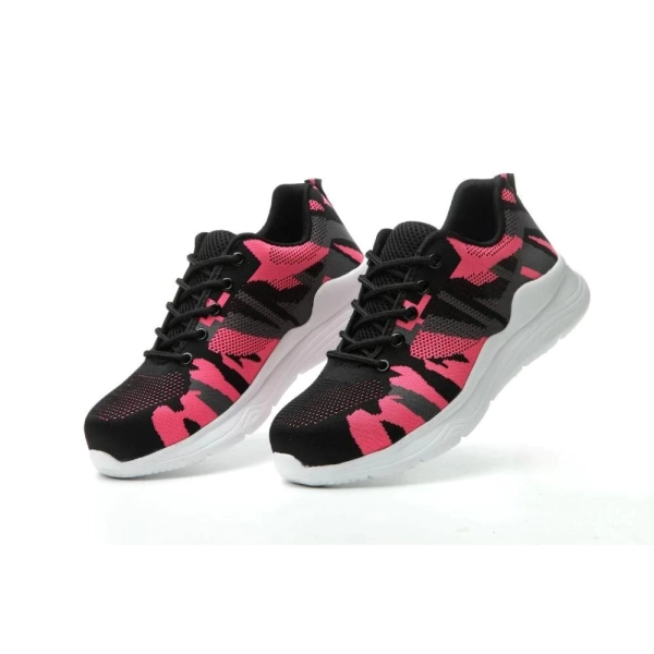 SHOPIFO E Safety Shoes 526 Pink