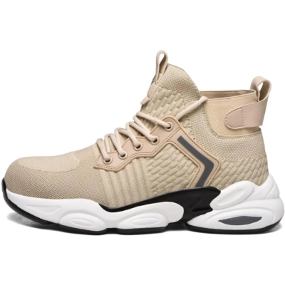 SHOPIFO Moxie Work Boots 782 Off-white