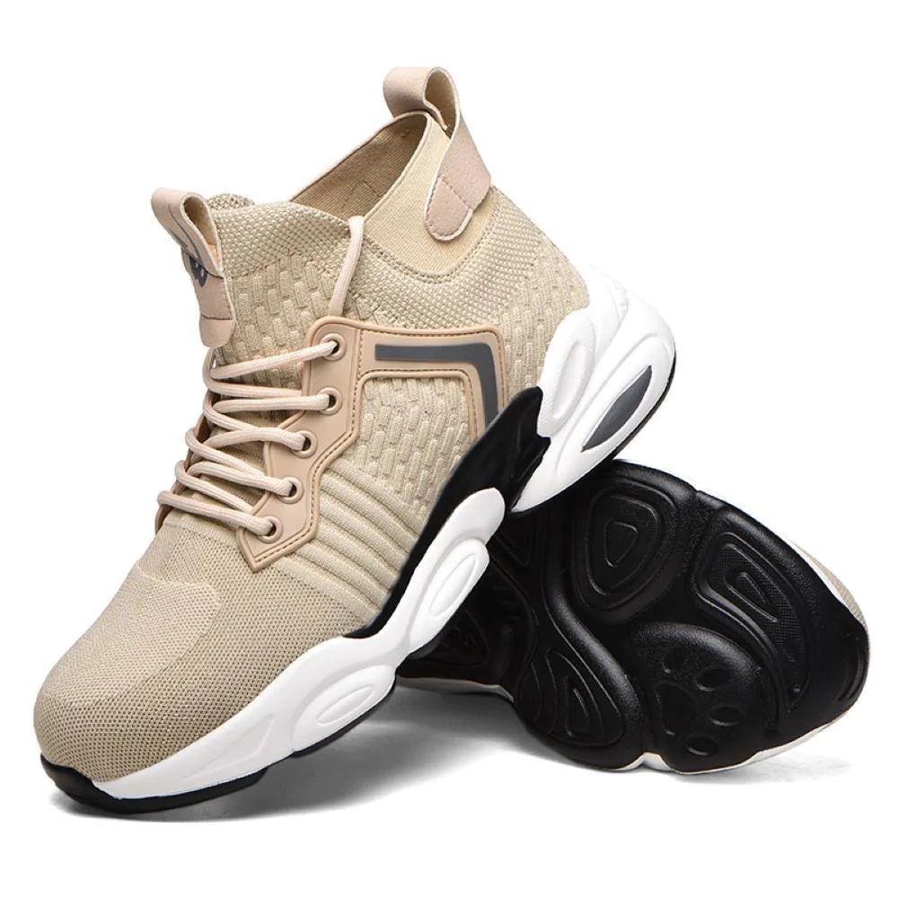 SHOPIFO Moxie Work Boots 782 Off-white