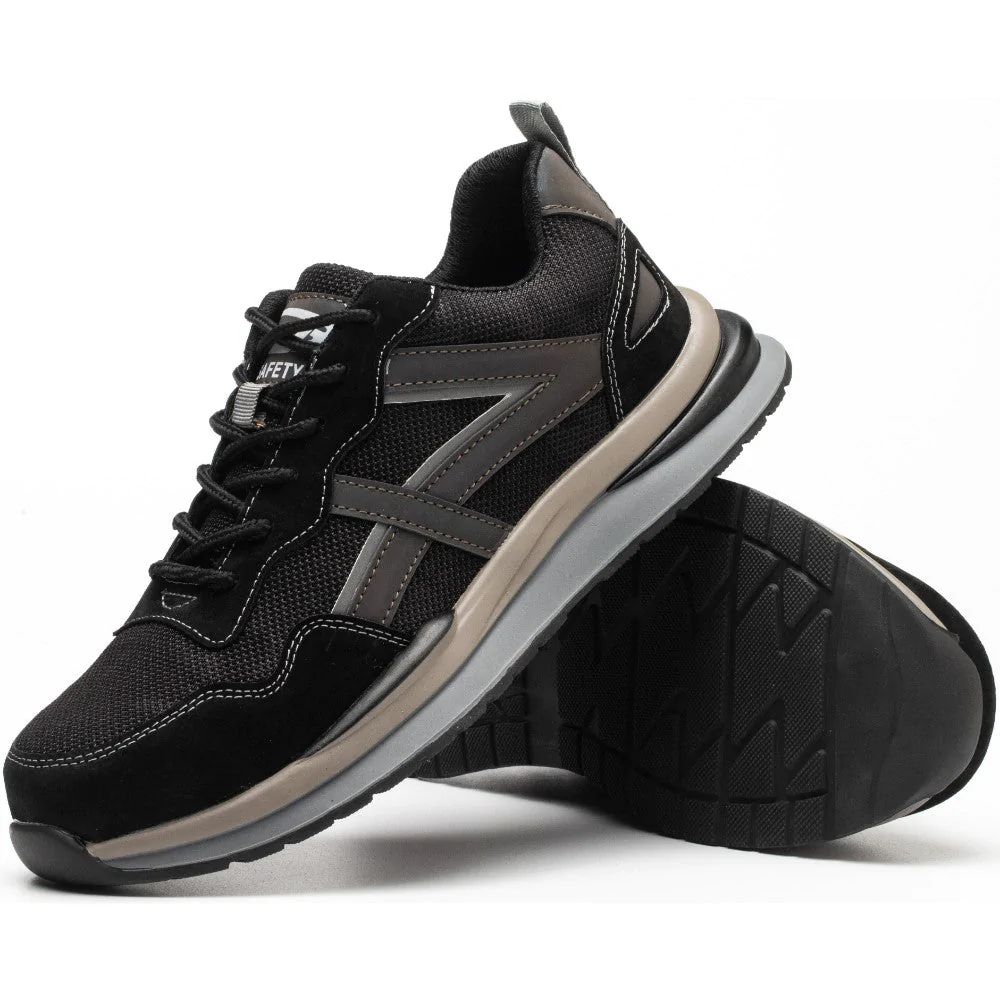 SHOPIFO Shield Safety Shoes 671 Black