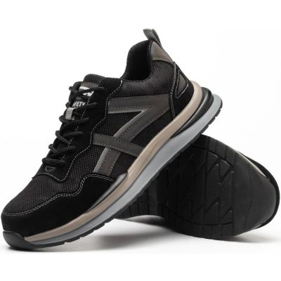 SHOPIFO Shield Safety Shoes 671 Black