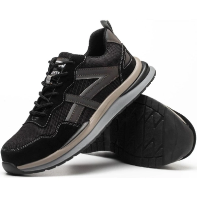 SHOPIFO Shield Safety Shoes 671 Black