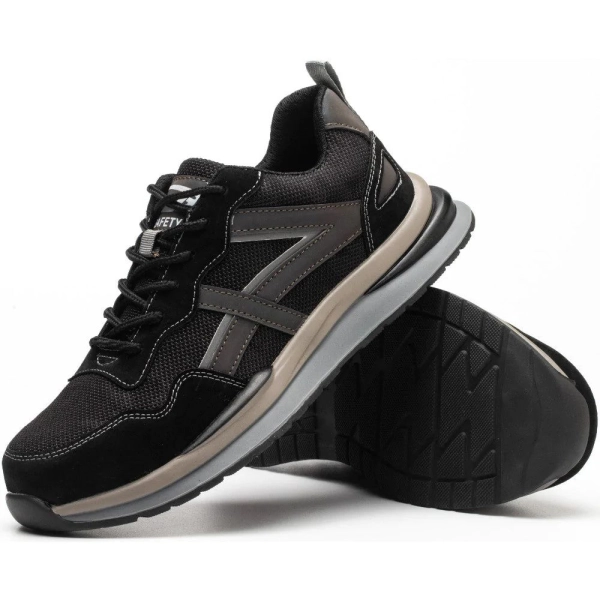 SHOPIFO Shield Safety Shoes 671 Black