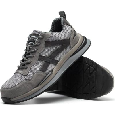 SHOPIFO Shield Safety Shoes 671 Gray
