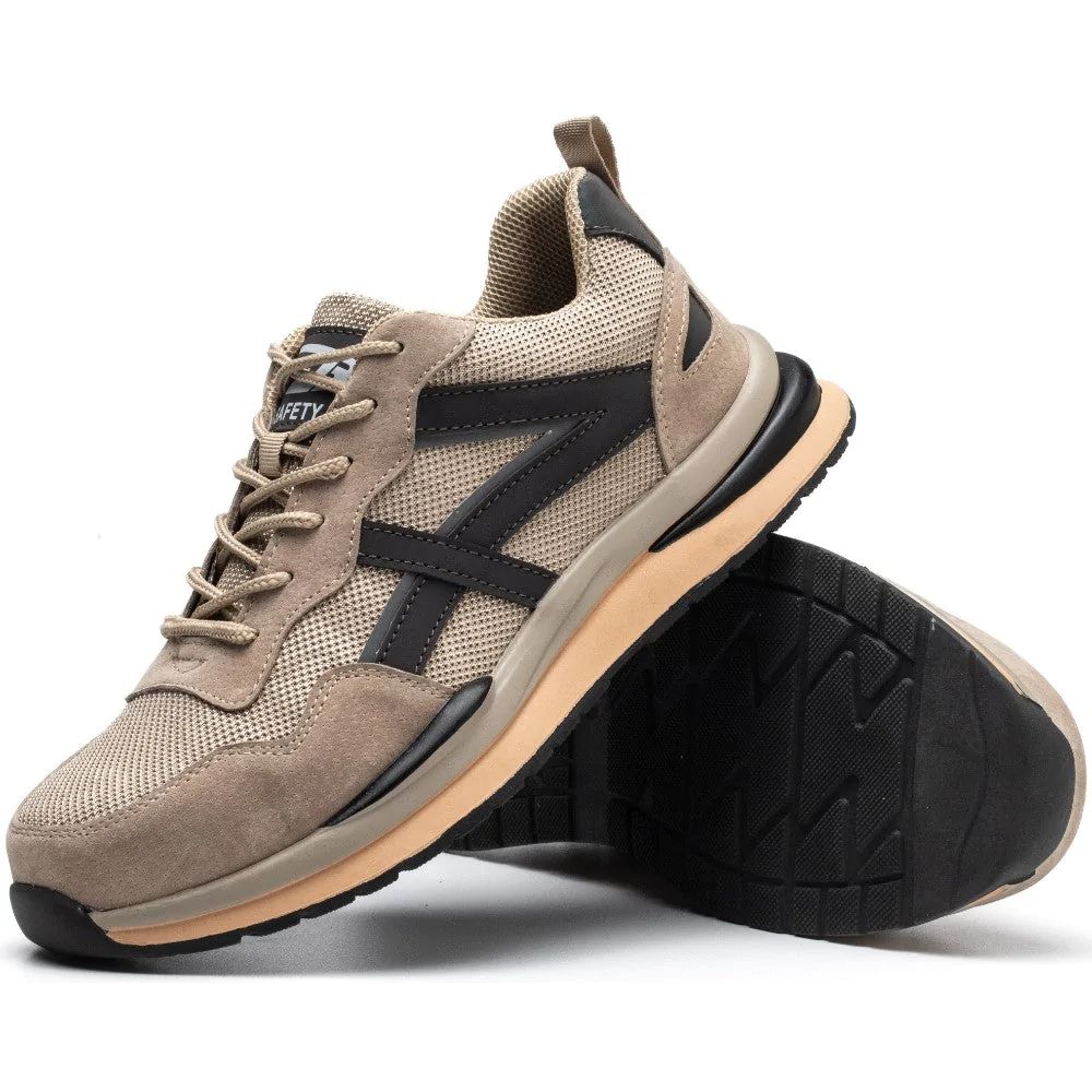 SHOPIFO Shield Safety Shoes 671 Off-white