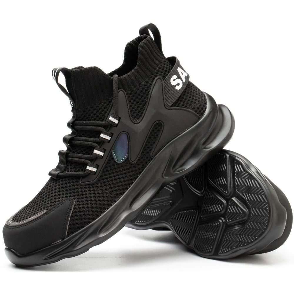 SHOPIFO Shield Safety Shoes 712 Black