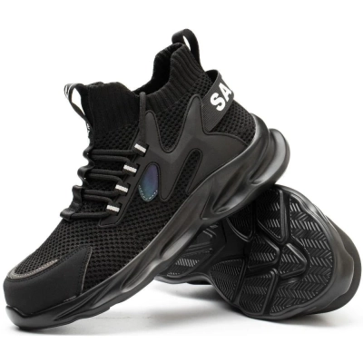 SHOPIFO Shield Safety Shoes 712 Black