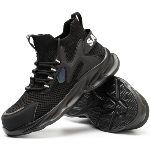 SHOPIFO Shield Safety Shoes 712 Black