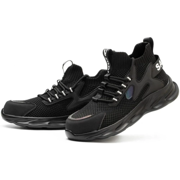 SHOPIFO Shield Safety Shoes 712 Black