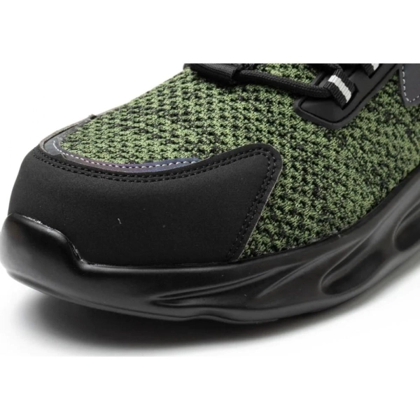 SHOPIFO Shield Safety Shoes 712 Green