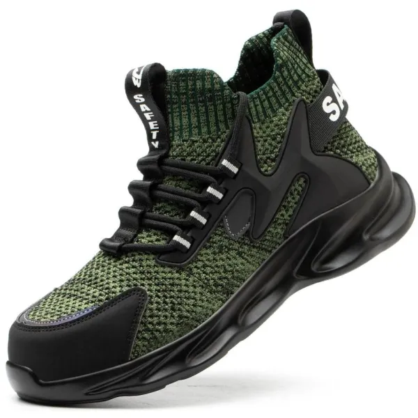 SHOPIFO Shield Safety Shoes 712 Green