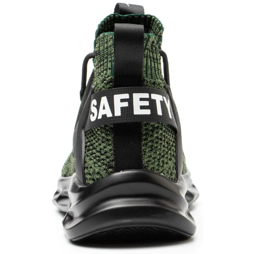 SHOPIFO Shield Safety Shoes 712 Green