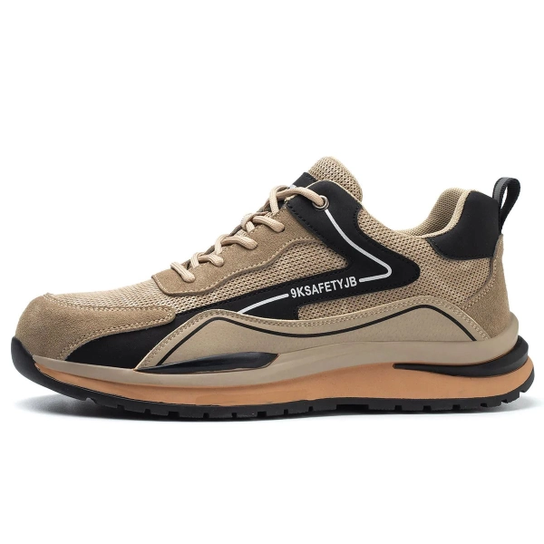 SHOPIFO Shield Safety Shoes 7615 Off-white