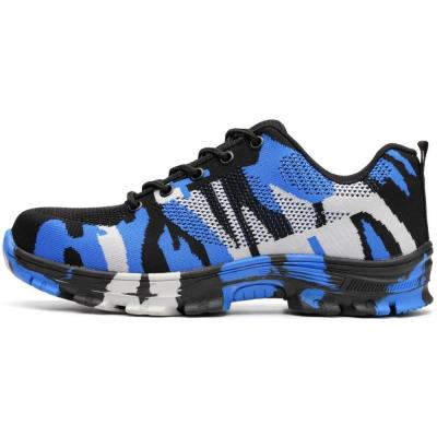 SHOPIFO Soldier Safety Shoes 526 Blue