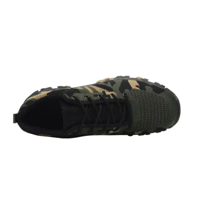 SHOPIFO Soldier Safety Shoes 526 Green