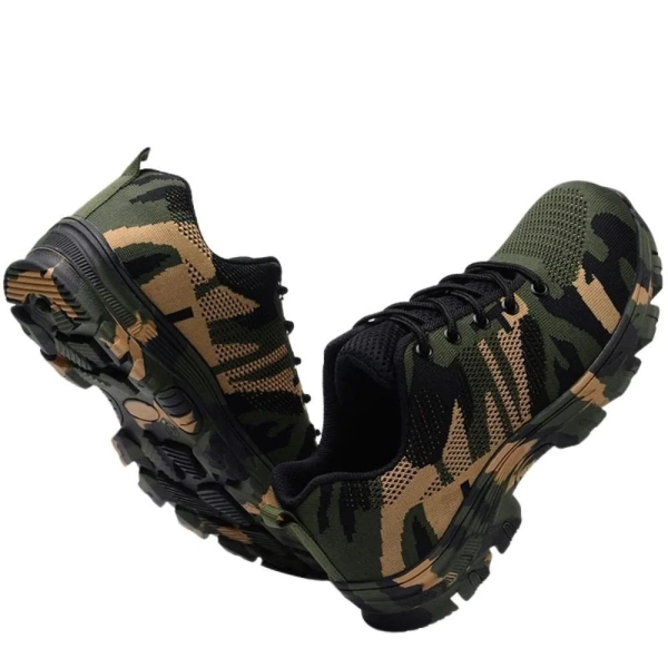 SHOPIFO Soldier Safety Shoes 526 Green