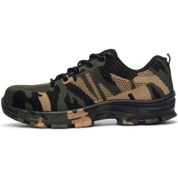 SHOPIFO Soldier Safety Shoes 526 Green