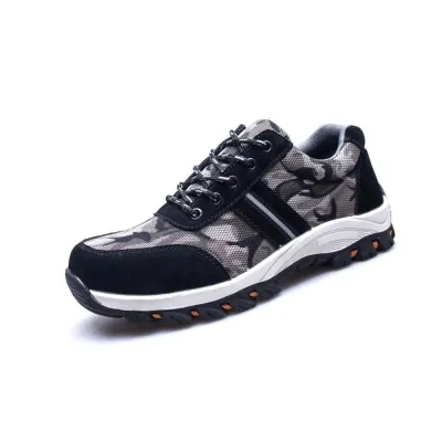 SHOPIFO Soldier Safety Shoes 527 Black