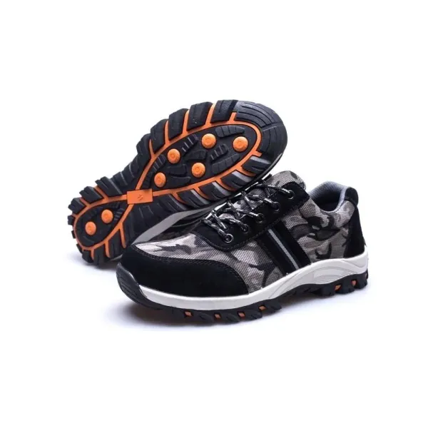 SHOPIFO Soldier Safety Shoes 527 Black