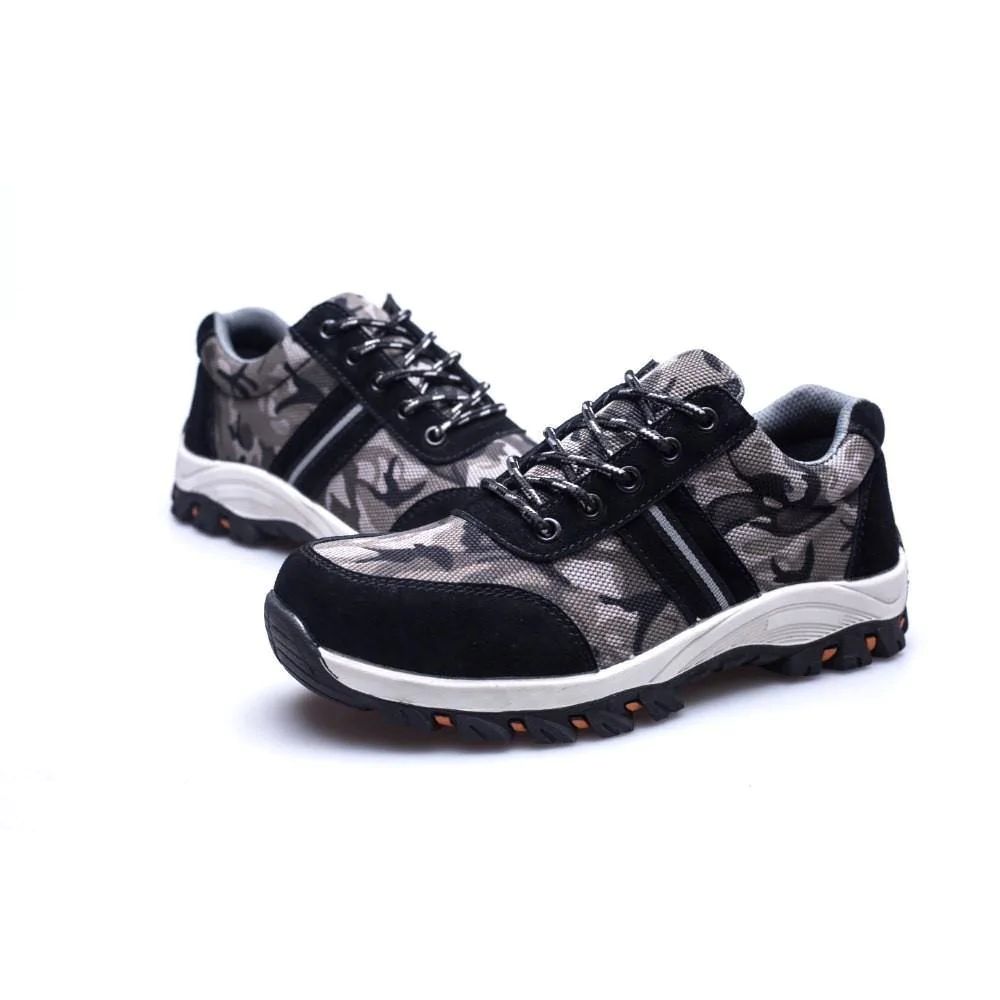 SHOPIFO Soldier Safety Shoes 527 Black