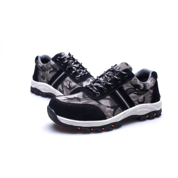 SHOPIFO Soldier Safety Shoes 527 Black