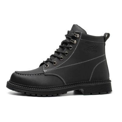 SHOPIFO Stronghold Work Boots 668 Black