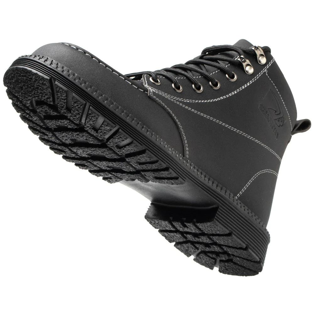 SHOPIFO Stronghold Work Boots 668 Black